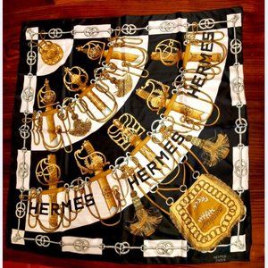 Beautiful Silk Scarf, not Hermes